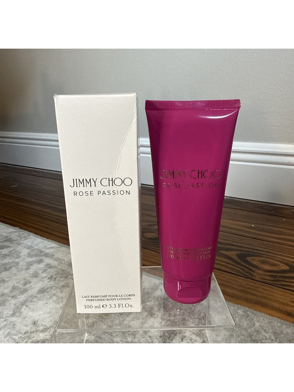 JIMMY CHOO - ROSE PASSION - PERFUMED BODY LOTION - 3.3 OZ - NEW